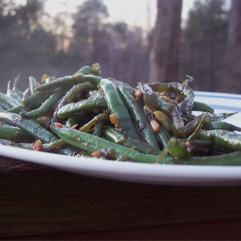 Sweet and Spicy Green Beans