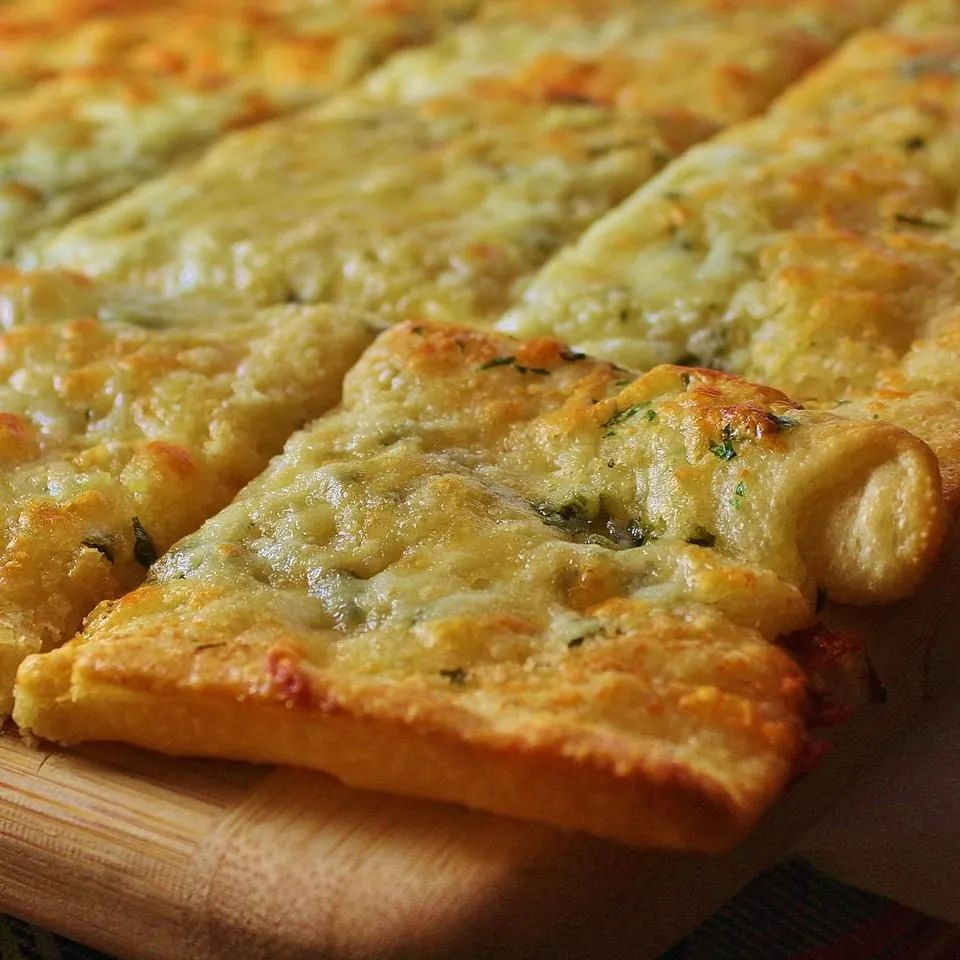 Garlic Cheese Flatbread