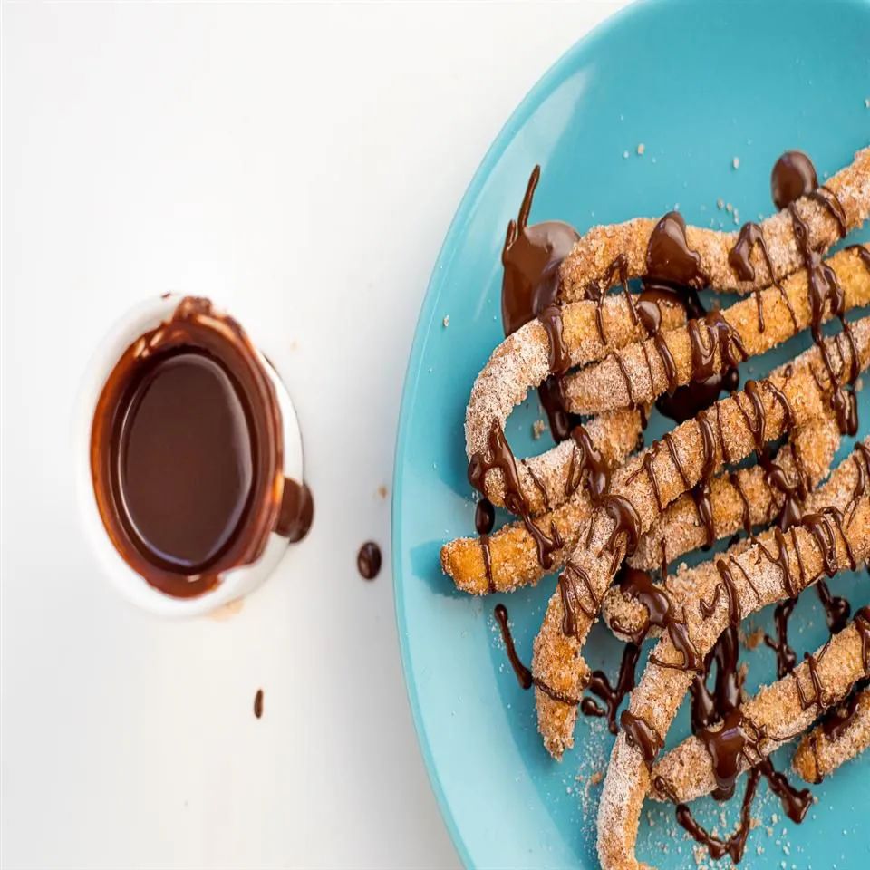 Homemade Churros with Cardamom and Chocolate