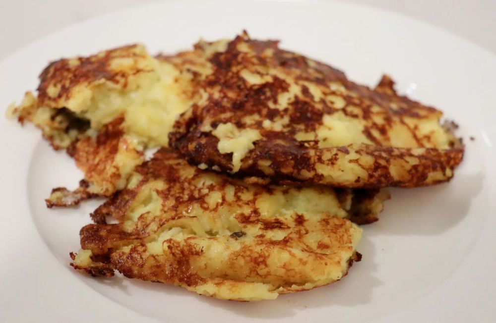 Easy Leftover Potato Pancakes