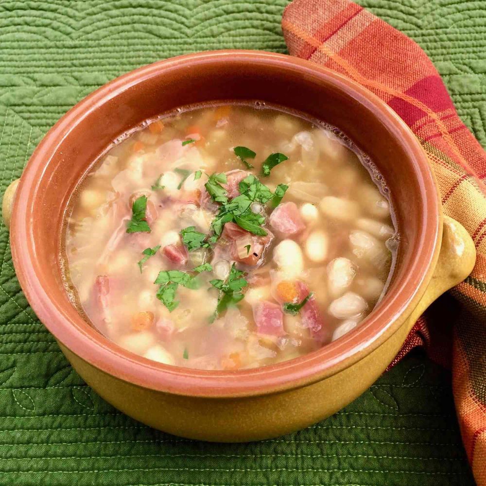 White Bean and Ham Bone Soup