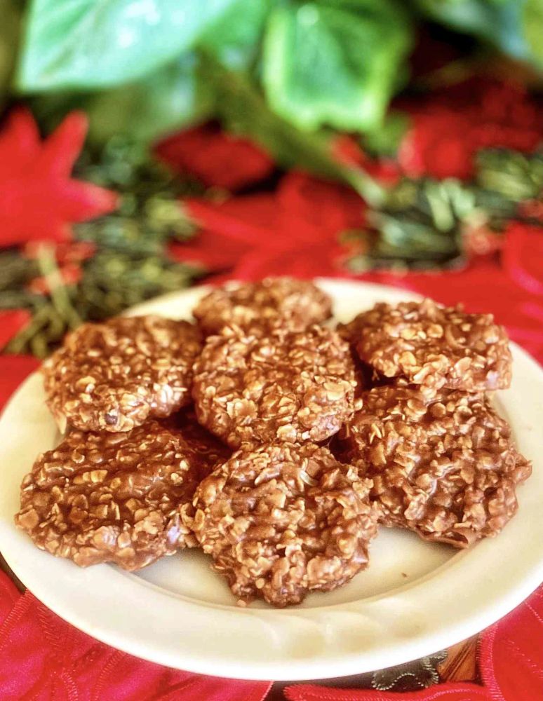 Classic No-Bake Cookies with Coconut