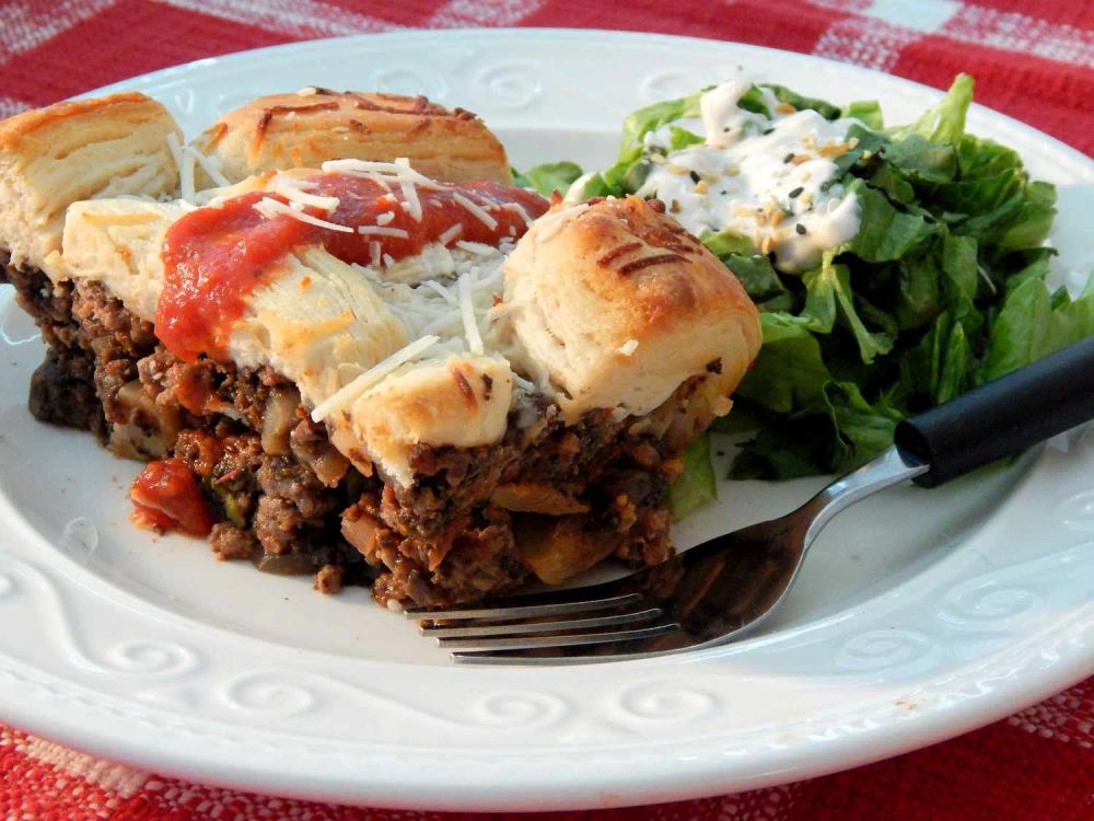 Easy Upside-Down Pizza Casserole