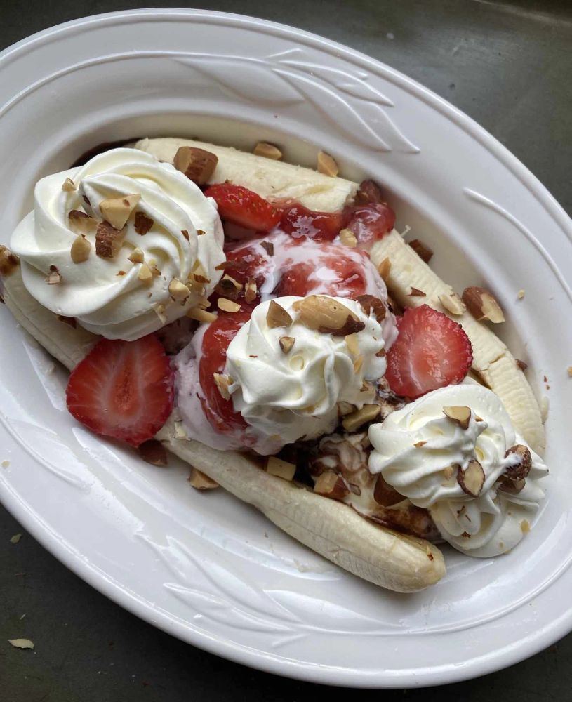 Homemade Banana Split