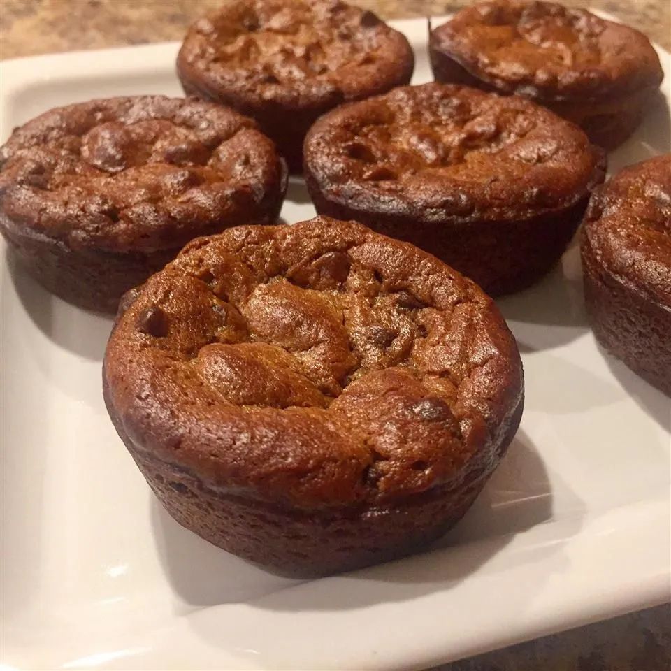 Flourless Peanut Butter Chocolate Chip Blender Muffins