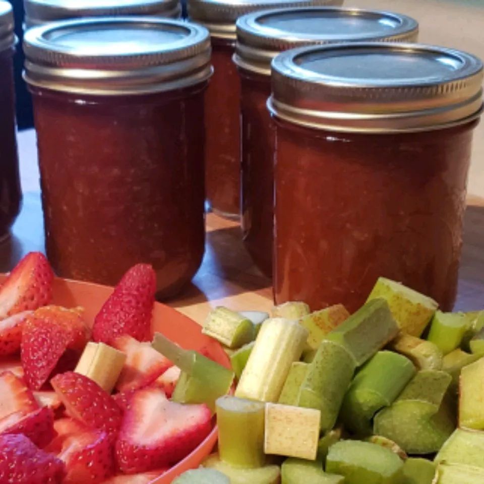 Strawberry-Rhubarb Jam