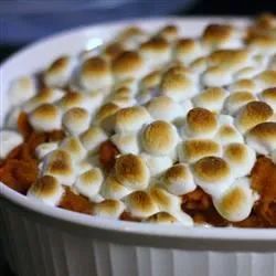 Candied Sweet Potatoes with Marshmallows