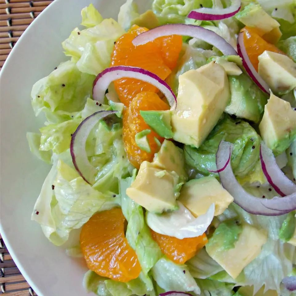 Unique Fruity Green Salad