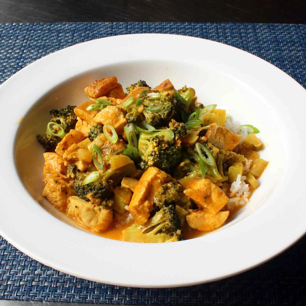 Chicken and Broccoli Curry