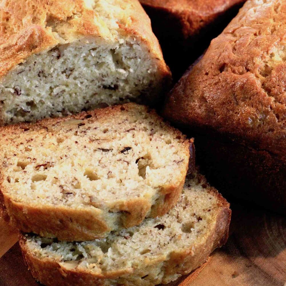 Lower Fat Banana Bread I