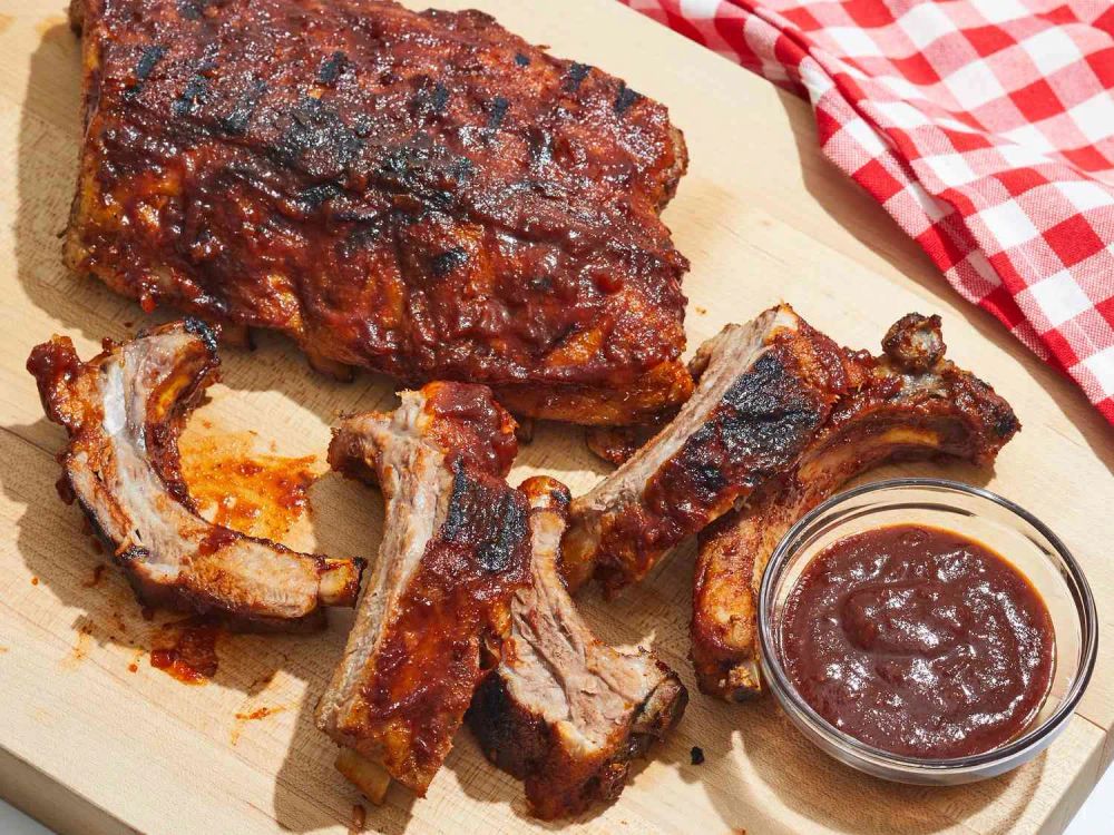 Scott Hibb's Amazing Whisky Grilled Baby Back Ribs