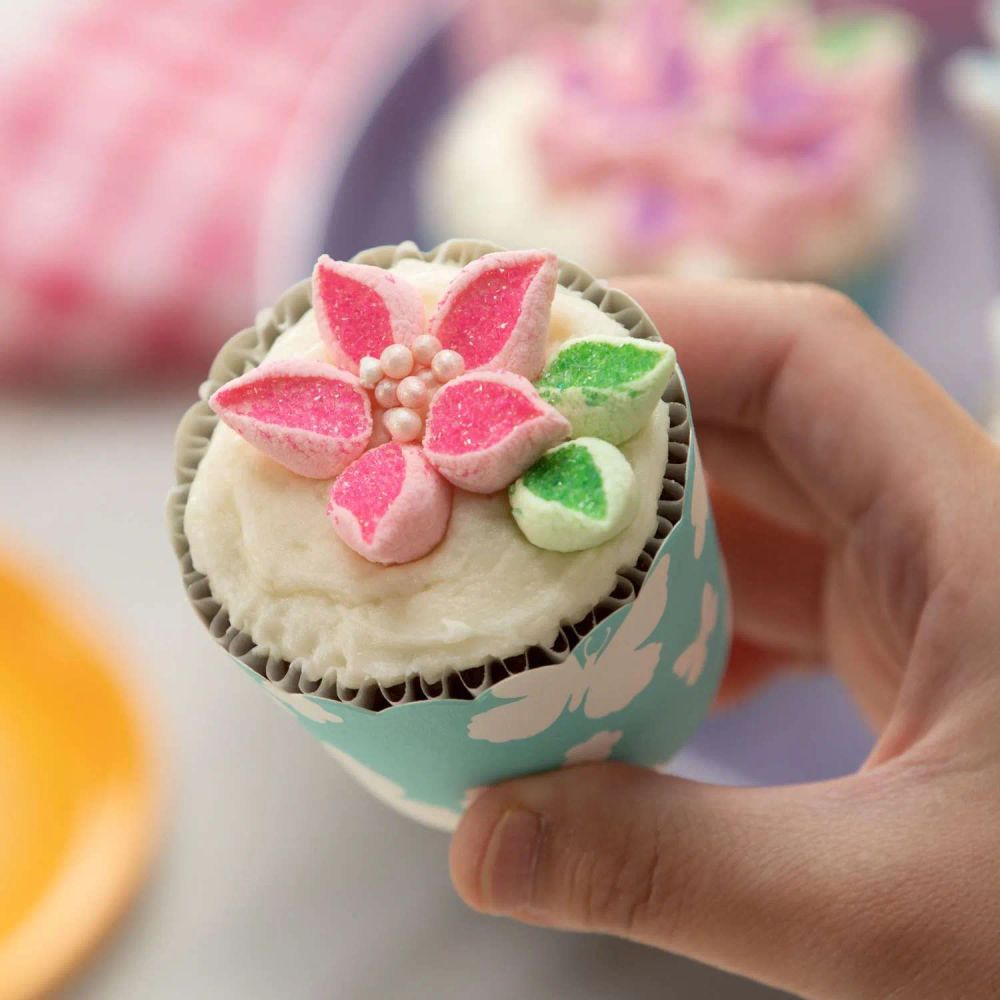 Simple Carrot Cake Cupcakes with Cream Cheese Frosting