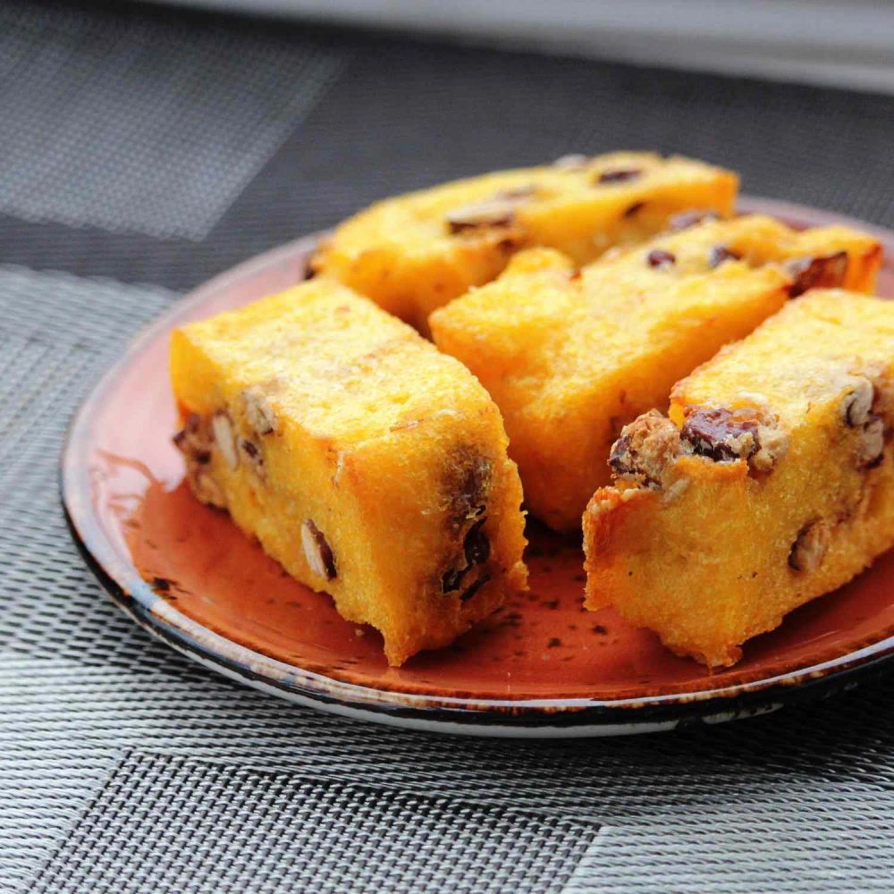 Calzagatti (Pan-Fried Polenta and Beans)