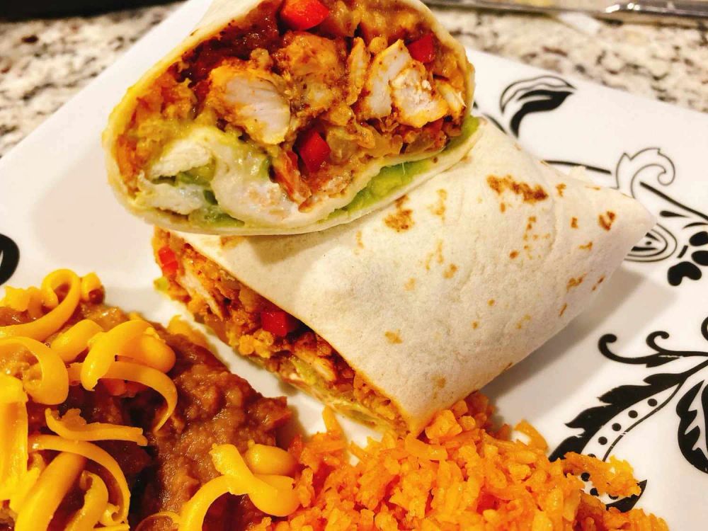 Chicken Fajita Burrito