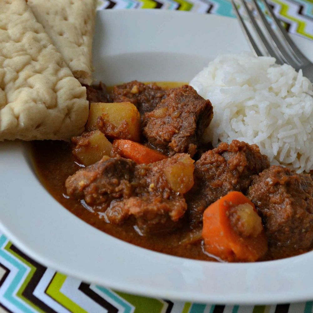 Pressure Cooker Goat Curry