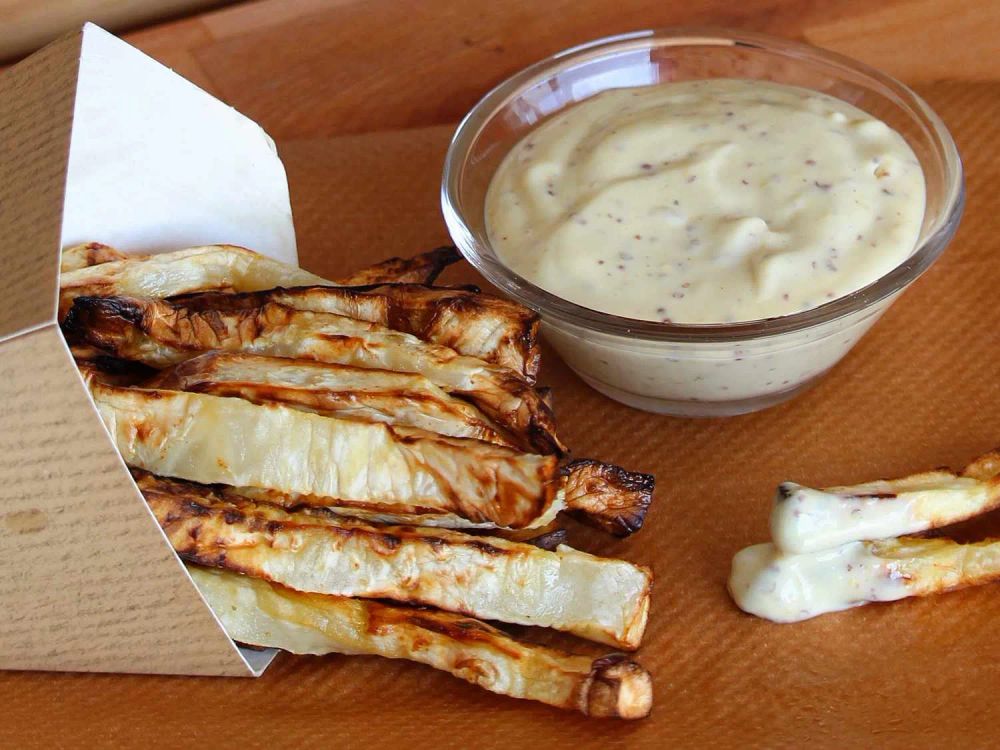 Air Fryer Celery Root Fries