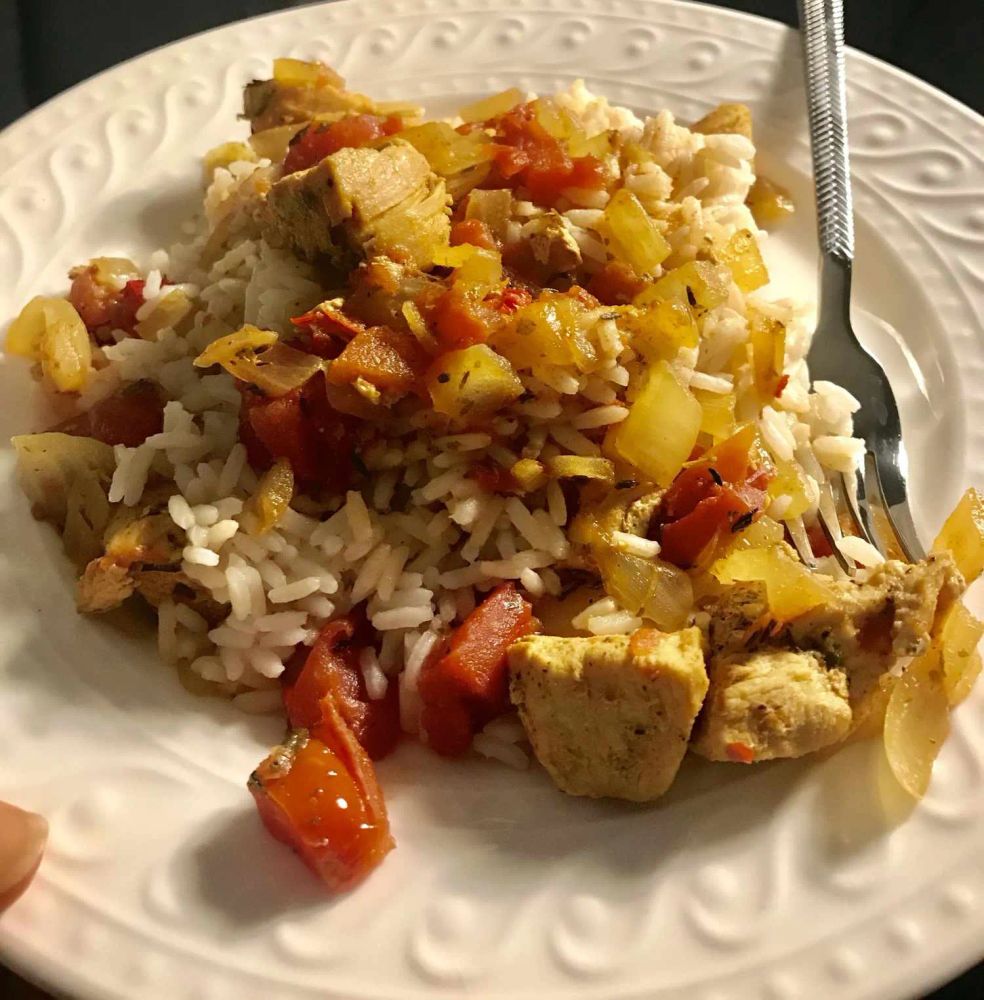 Jamaican Style Curry Chicken