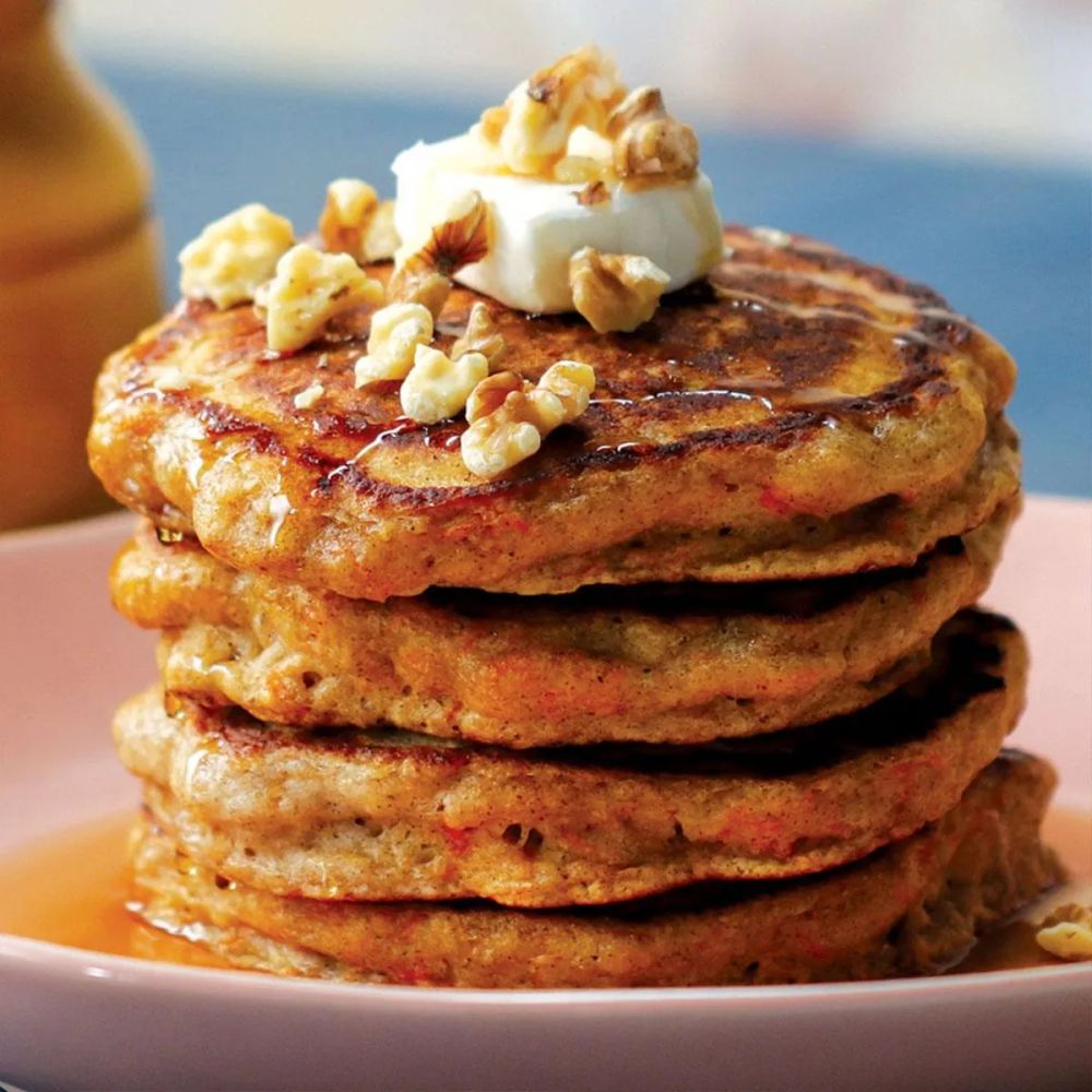 Carrot Cake Pancakes