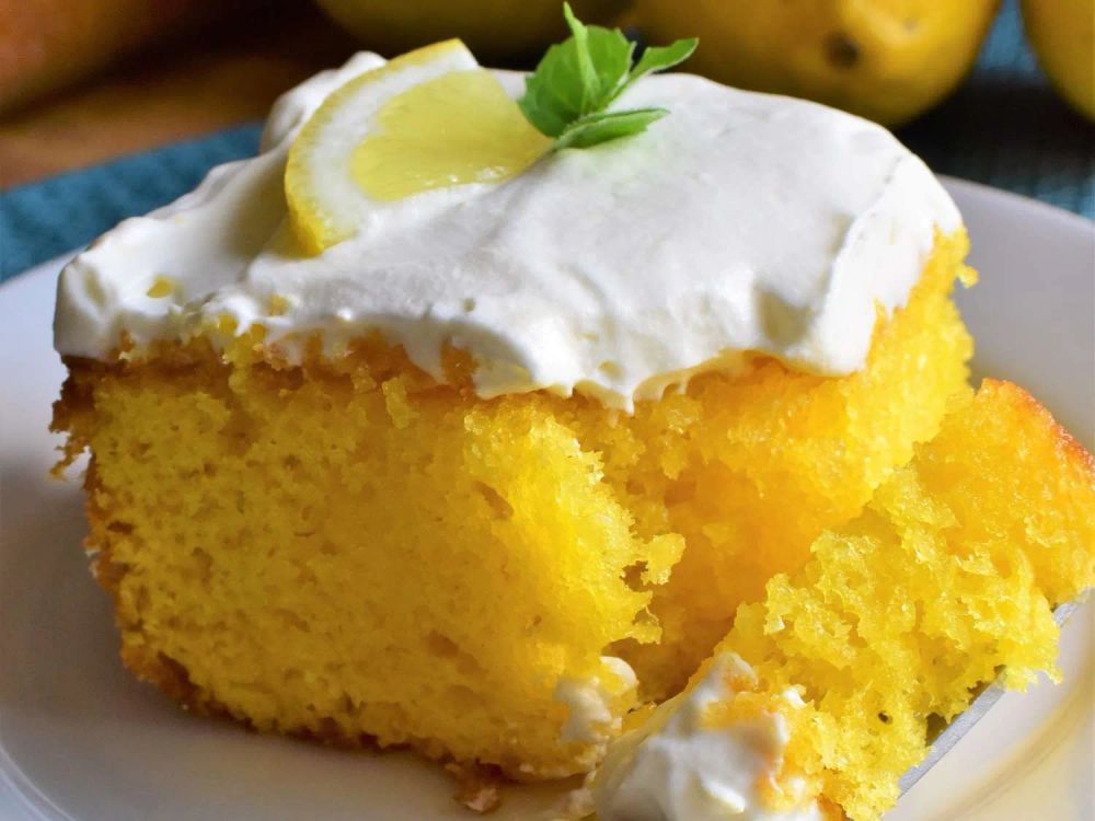 Lemon Poke Cake