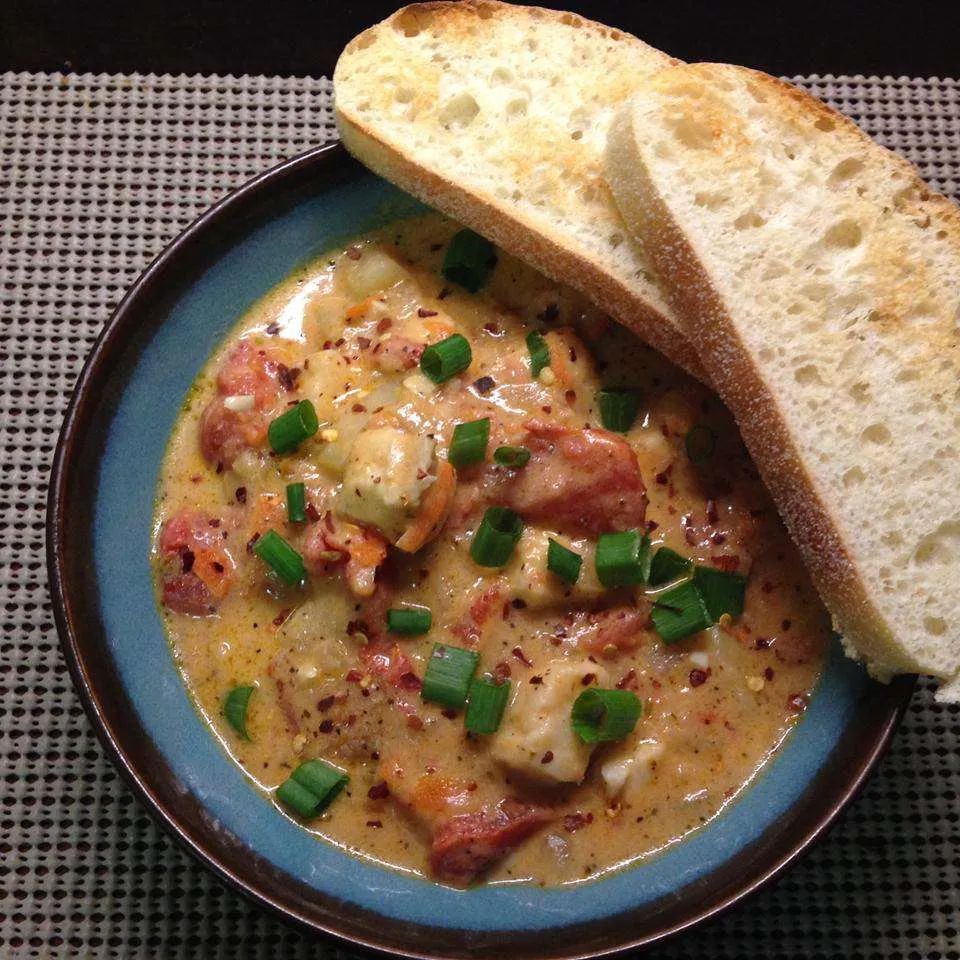 Hearty Halibut Chowder