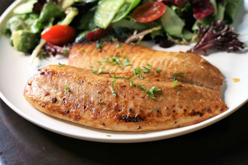 Broiled Honey-Soy Tilapia Fillets