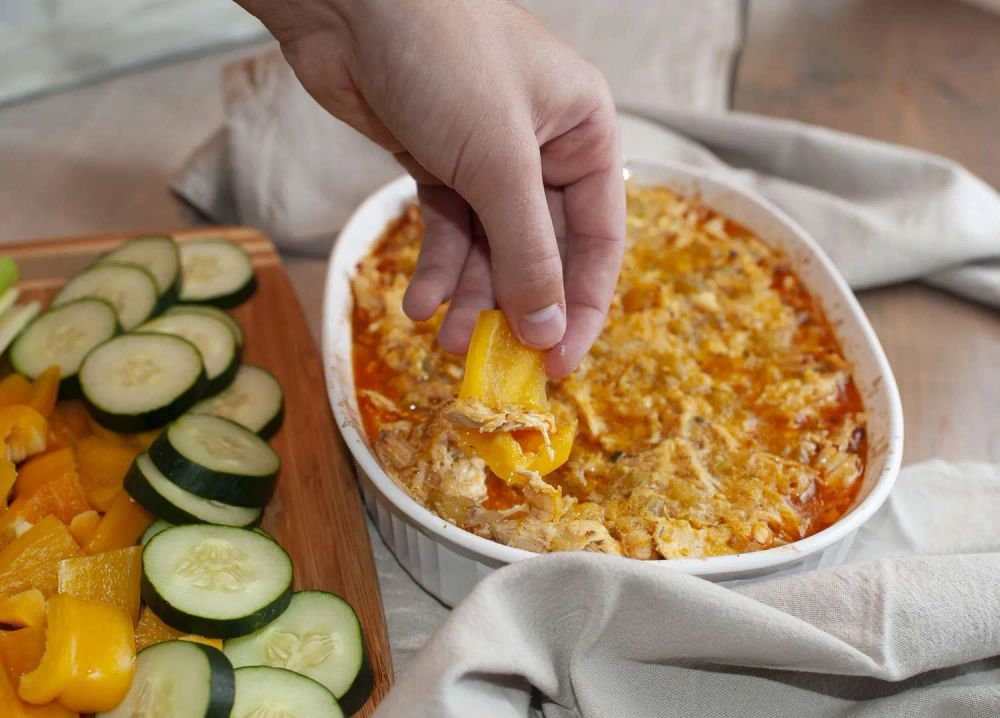 Instant Pot® Buffalo Ranch Chicken Dip