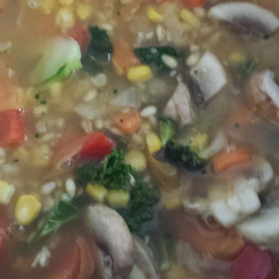 Mushroom and Barley Soup