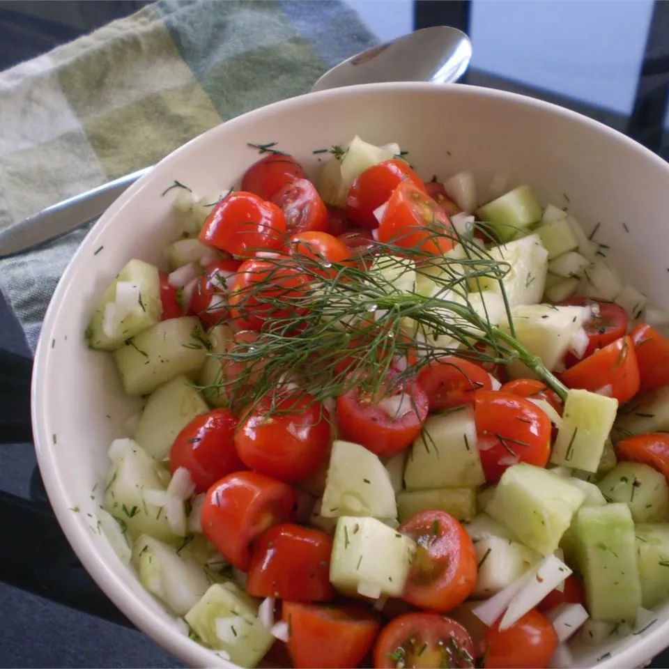 Tomato Cucumber Salad