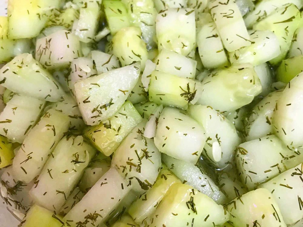 Easy Cucumber Salad