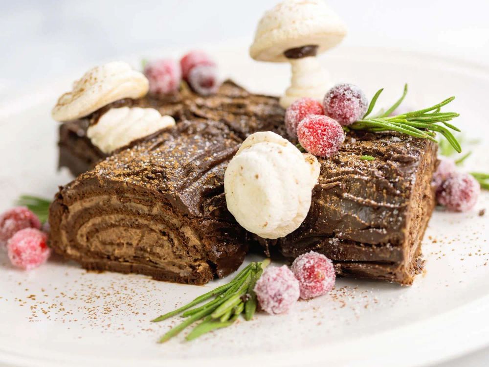 Chocolate Yule Log