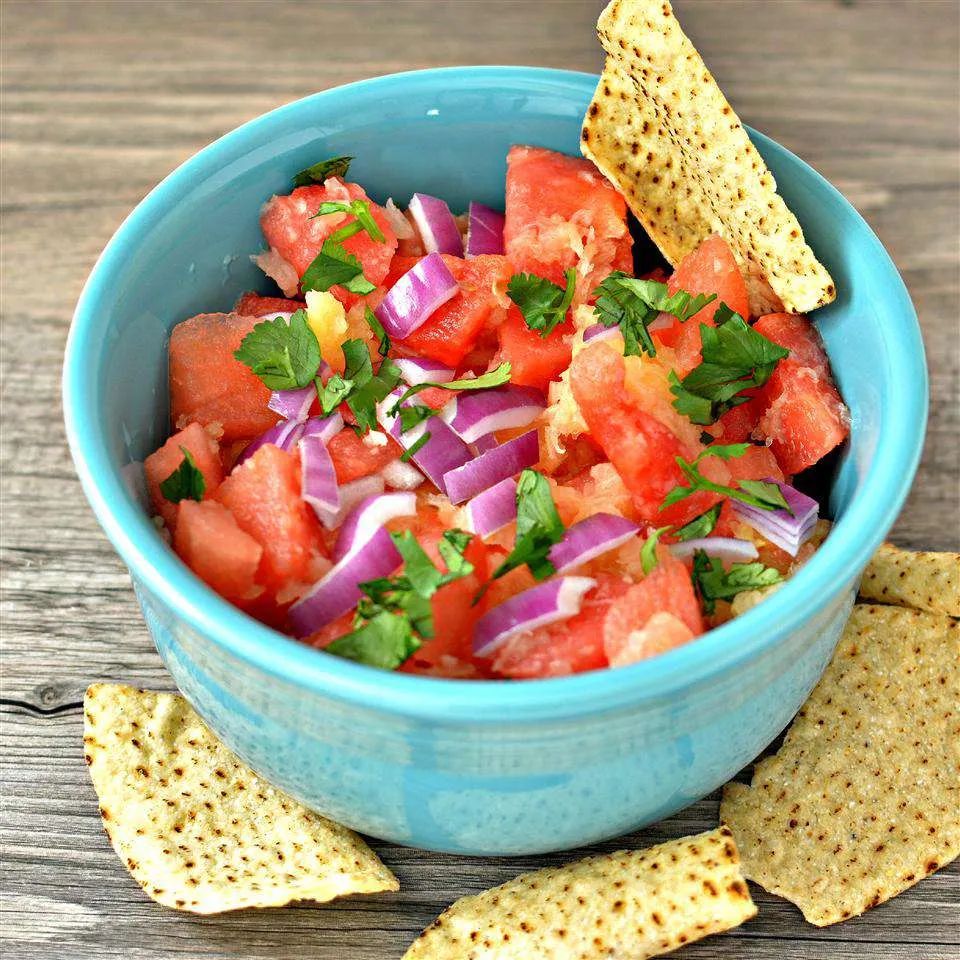 Watermelon and Pineapple Salsa