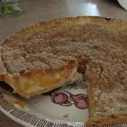 Old-Fashioned Peach Cream Pie