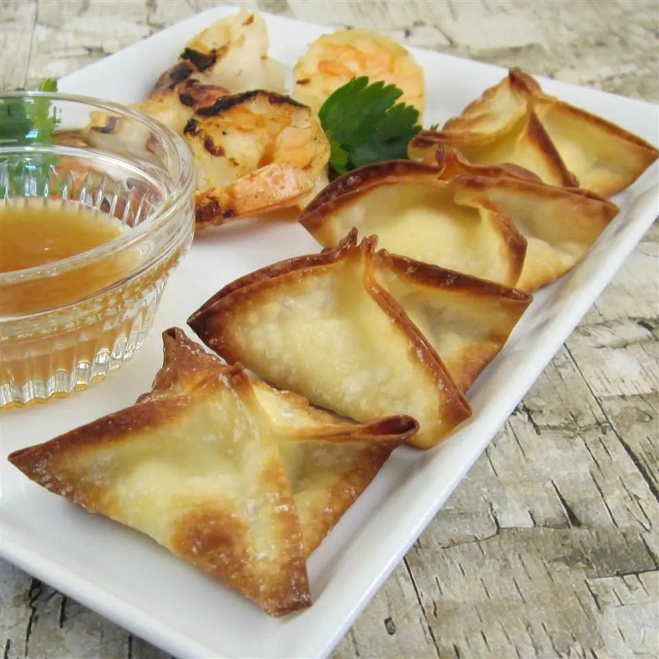 Baked Cream Cheese Wontons