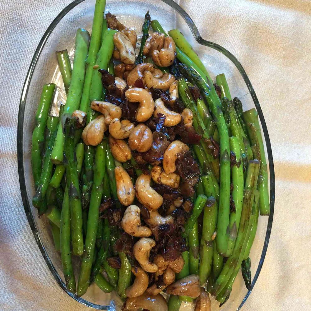 Asparagus and Cashews