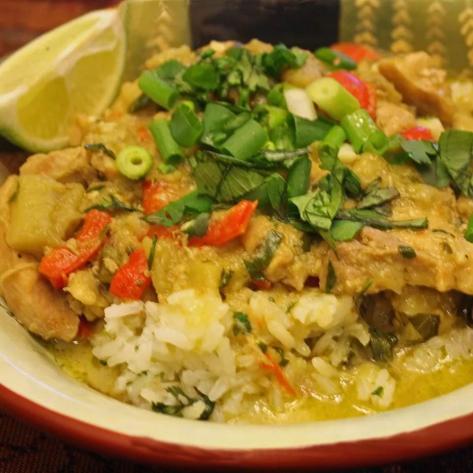 Green Coconut Chicken