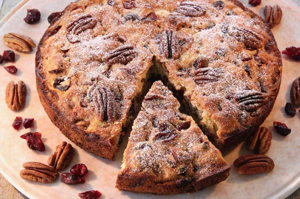 Cranberry-Pecan Coffee Cake