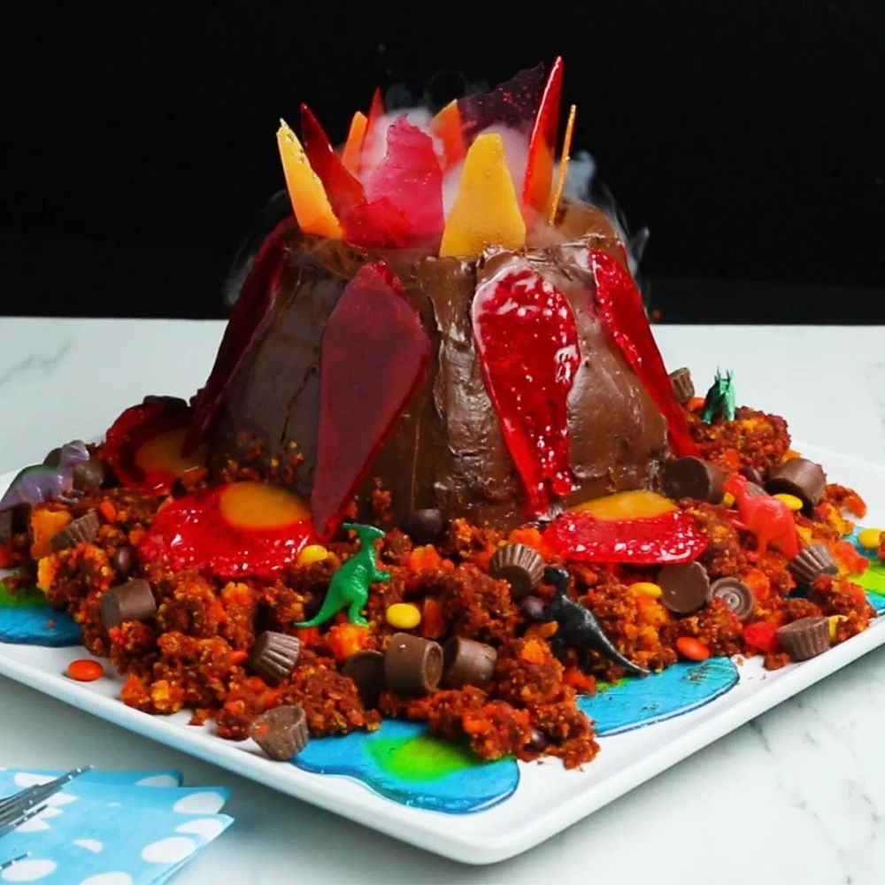 Volcano Cake