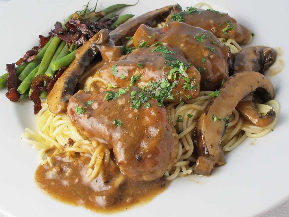 Chicken Marsala with Portobello Mushrooms