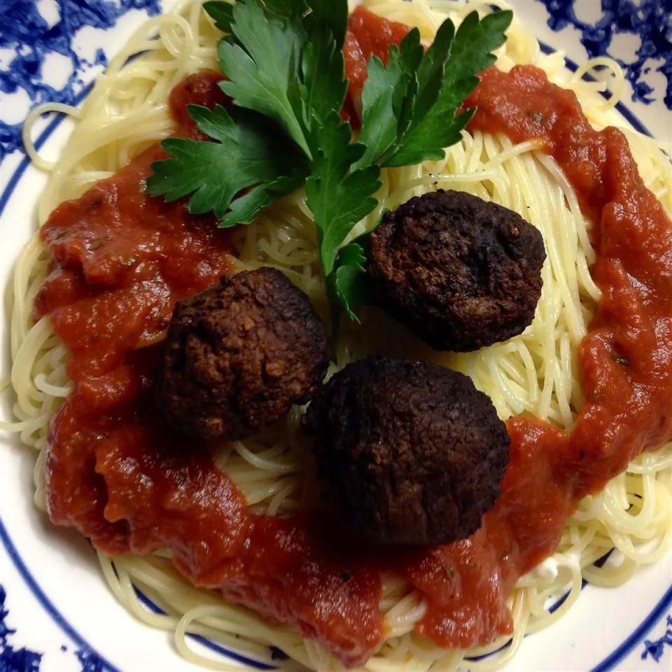 Spaghetti and Chipotle Meatballs