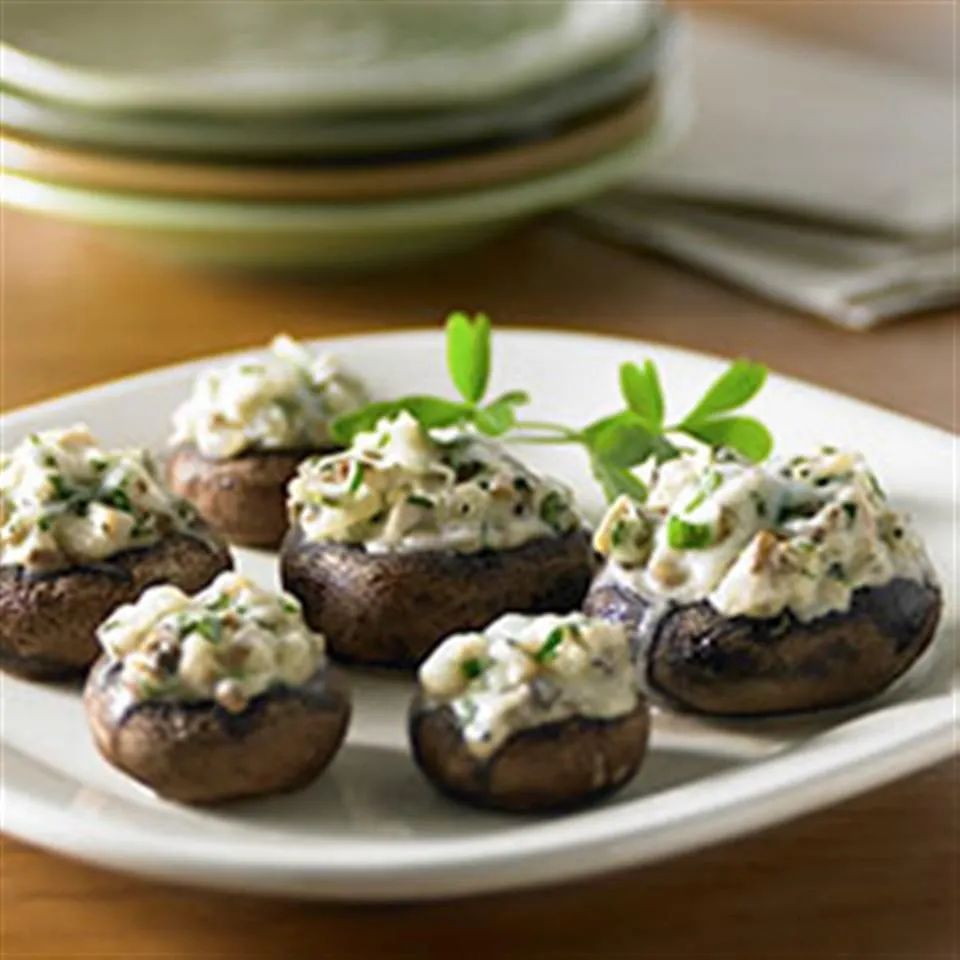 Chicken-Stuffed Mushrooms