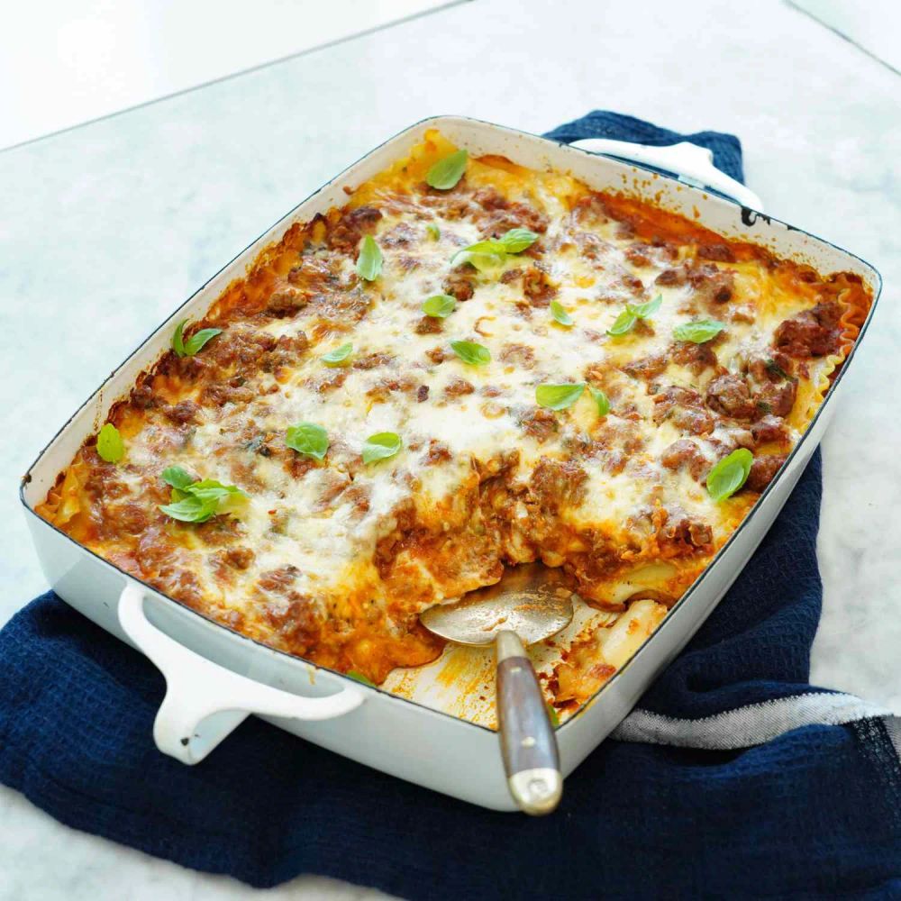 Best Lasagna with Ricotta Bechamel