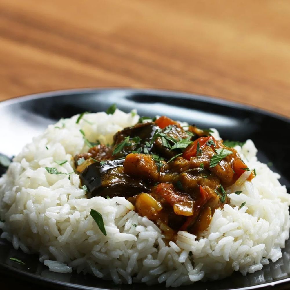 Roasted Eggplant Curry