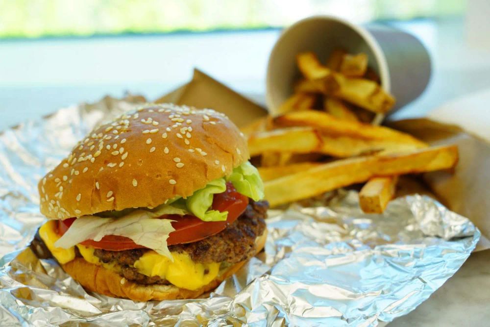 Copycat Burger and Fries