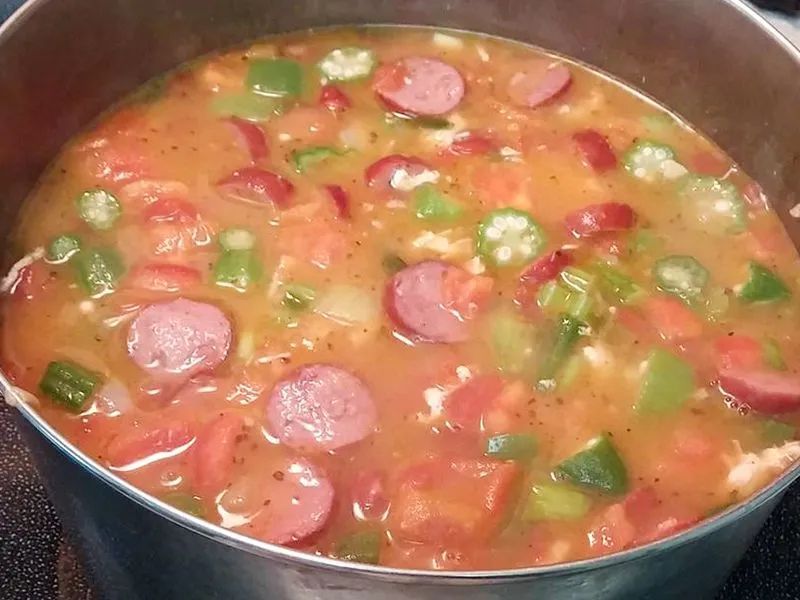 'Momma Made Em' Chicken and Sausage Gumbo