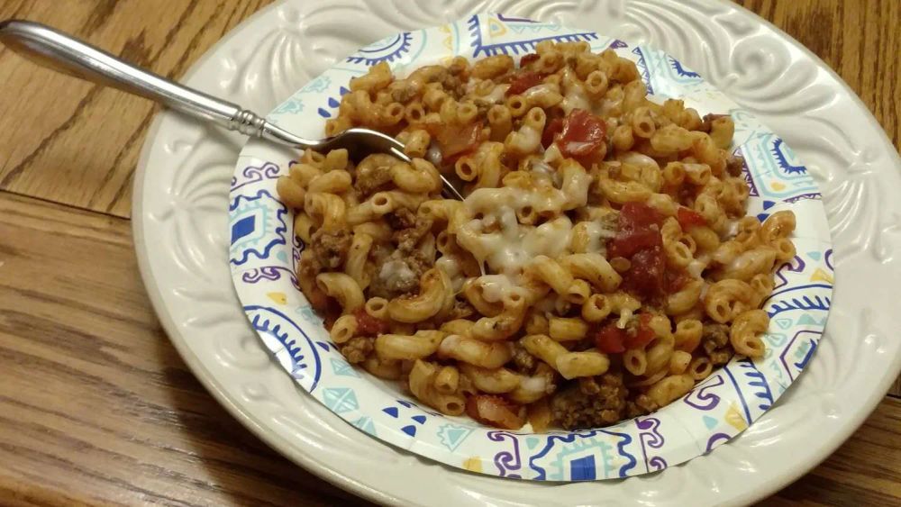 Easy Johnny Marzetti Casserole