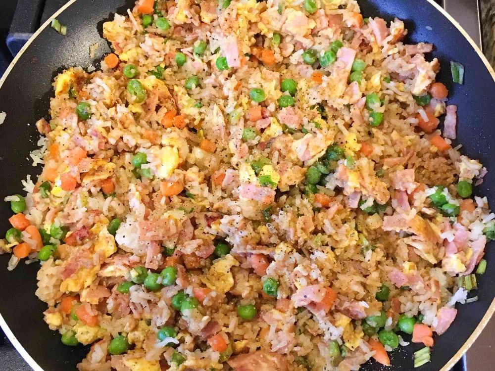 Fried Rice with Ham