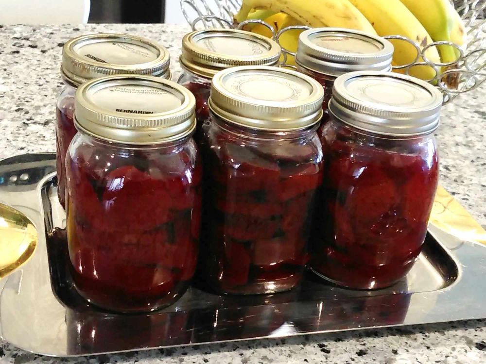 Homemade Pickled Beets