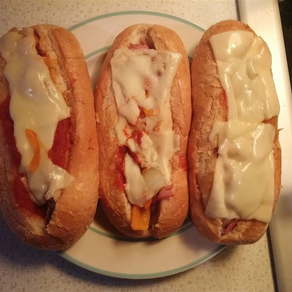 Saucy Cheese Steak Hoagies