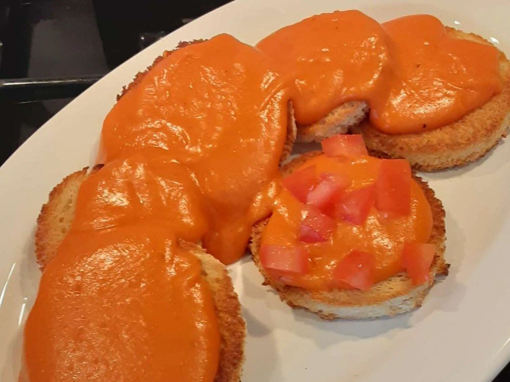 Tomato Welsh Rarebit