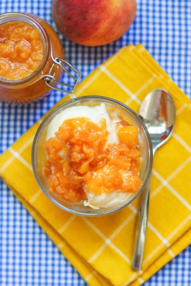 Instant Pot Peach Sauce